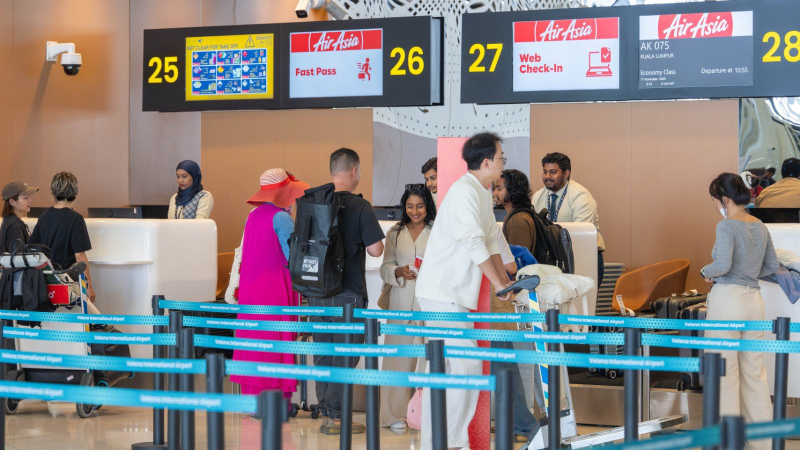AirAsia Malaysia and Thai AirAsia Begin Operations at New Terminal 1 of Velana International Airport
