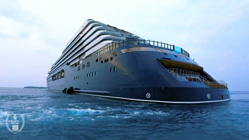 Passenger liner MS Luminara arrives with 159 tourists from Seychelles